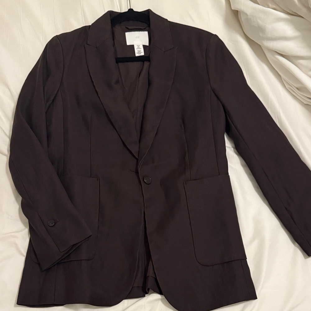 H&M Sold Out Dark Brown Blazer